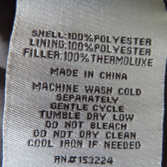 womens rainforest quilted puffer jacket coat L NWT - Picture 7 of 8